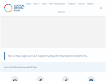 Tablet Screenshot of centralfund.org.uk